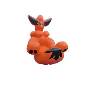 Grande mascotte gonflable orange de renard à neuf queues <span class=keywords><strong>Kurama</strong></span>, personnage d'anime, pour festivals, fêtes et publicité - Product Image 6