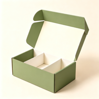 Boîtes d'expédition personnalisées avec impression de logo, emballage en carton ondulé recyclable, emballage pour vêtements, boîtes d'expédition en papier
