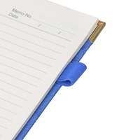 Cuaderno Espiral Corporativo Personalizado con Logotipo Estampado en Oro, Páginas de Índice, Protector de Esquinas Metálico, Cuaderno Profesional Personalizado de Fábrica