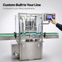 Machine de remplissage automatique SINBON à 4/8 têtes avec pompe à piston