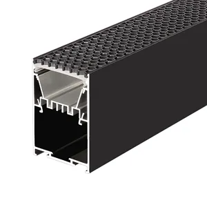 고품질 50 mm 알루미늄 압출 프로파일 Led 스트립 사무실 LED 선형 라이트 바 채널