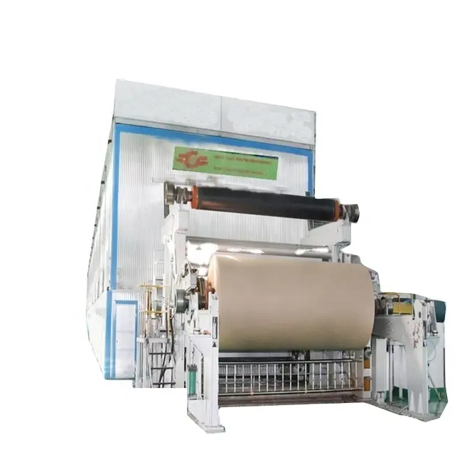 Machine de production de papier ondulé en carton, avec ondulation à grande vitesse, machine de recyclage de papier de déchets, boîte, prix 2020