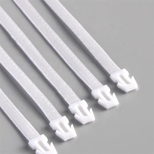 Hot Selling <strong>Custom</strong> <strong>Double</strong> Insert Ribbon Label Plastic <strong>Hang</strong> <strong>Tag</strong> for Garments Cotton Canvas Cloth <strong>Tags</strong> With Logo Ribbon <strong>Tag</strong> Rope - Product Image 5