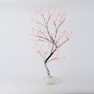 20 "masa üstü Bonsai ağacı ışık 108 LED bakır tel dizi ışıklar