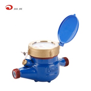 Pengukur aliran air, ukuran 1/2 "-2" bahan besi cor Dial kering Multi-jet - Product Image 2