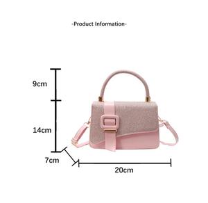 Sac à bandoulière antivol en cuir PU pour femmes coréennes, sac à bandoulière à fermeture éclair, sac à main tendance - Product Image 5
