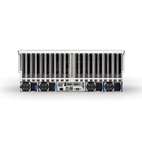 Serveur GPU en rack 4U WA5480 pour l'entraînement IA, 32 DDR5 DIMM, prêt pour NVSwitch 400GbE, serveur de calcul