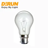 A19 A17 A60 A5560w 120V Bening Light Bulb E27 B22 Batal FROSTED 60W 100W 75W Vintage lampu Bohlam Edison, INC-A Bohlam
