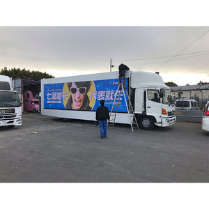 Layar LED Billboard Bergerak P5 untuk Iklan, Peralatan Mobile, Truk Van Kendaraan, Display Panggung, Buatan China - Product Image 5