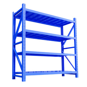 Étagères de stockage en acier HY de haute qualité 500 kg, système d'étagères de palettisation robuste à 5 niveaux réglables pour entrepôt, vente chaude en usine - Product Image 1