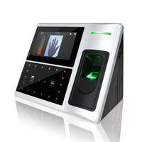 Máquina de Control de Asistencia Todo en Uno con Reconocimiento Facial Inalámbrico, Huella Dactilar y Tarjeta de Palma para Empleados de Oficina