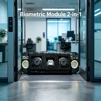 Module biométrique de sécurité, reconnaissance faciale 3D haute précision, vision nocturne, logo pour utilisation en intérieur, serrures électroniques, systèmes d'accès