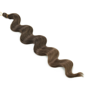 Capelli Sintetici Anna per Trecce Ondulate, Estensioni Capelli Ombre Marrone Biondo per Trecce Boho - Product Image 3