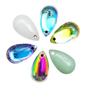 Nouvelle mode en stock multi-style femmes collier cristal bijoux magique fée verre pendentif - Product Image 4