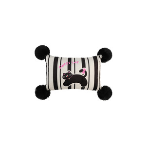 Cute Cat Themed Car Headrest And Lumbar Support Pillow Rectangle Ergonomic Four Seasons - Product Image 5