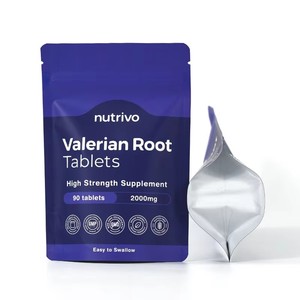 Custom Printed Aluminum Nutrition Supplement Tablets Stand up Pouch with Zipper Moisture Proof <strong>Diabetes</strong> Pill Packages - Product Image 2