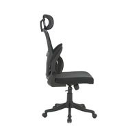 Chaise de bureau ergonomique moderne pivotante à dossier en maille solide, accoudoirs réglables en 3D, soutien lombaire, massage, réglable