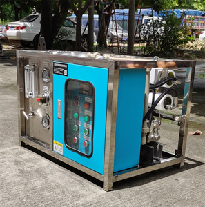 Petite usine de dessalement d'eau de mer portable 125 lph, système de purification d'eau de mer par osmose inverse, machine pour bateau Glsw-r100f2 - Product Image 1