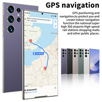 Nouveau Smartphone 5G LTE S25 Ultra 2025, 16 Go + 1 To, Android 14.0, Édition Globale avec Charge Rapide 120W, Français/Espagnol/Anglais