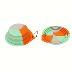 Comederos Portátiles Plegables de Silicona para Mascotas, Impermeables, Ligeros, Libres de BPA, Antideslizantes, Capacidad de 250ml-2000ml, para Viajes y Campamentos - Product Image 3