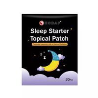 Patch de sommeil OEM avec de la mélamine et des ingrédients sains favorise un sommeil réparateur et élimine le décalage horaire