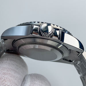 Relojes para Hombre con Movimiento NH35, Automático, 40 mm, Sub Mod, Resistente al Agua, Verde, Zafiro, Acero Inoxidable, Fecha, Bisel Inclinado - Product Image 2