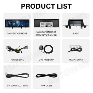 Pantalla de Coche Android X1 de 14.9 Pulgadas con Navegación GPS, WIFI, Apple CarPlay, Android Auto y Pantalla Dividida para <span class=keywords><strong>BMW</strong></span> NBT X1 2016-2017 - Product Image 3