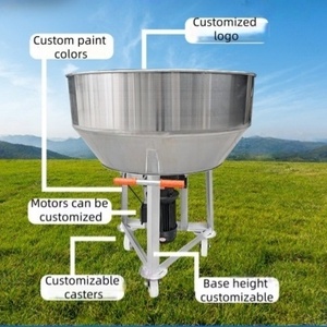 Mezcladora <span class=keywords><strong>de</strong></span> Alimentos Compacta |   Equipo <span class=keywords><strong>de</strong></span> Mezcla para Uso Doméstico para Pequeños Granjas Avícolas, Procesamiento <span class=keywords><strong>de</strong></span> Aves <span class=keywords><strong>de</strong></span> Corral, Pavos, Pollos y Granos - Product Image 1