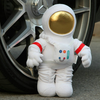Porte-clés en peluche astronaute mignon, jouet en peluche doux en coton PP, fabrication OEM ODM, vente en gros et au détail, pour sacs et voitures
