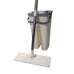 专业家居清洁套装 家用厨房地板清洁工具 自洗式魔术清洁平拖把 免手洗拖把带桶 - Product Image 5