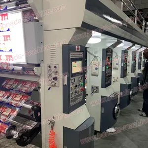 SWASY Series gravure press machine/label retrograde printing machine/paper plastic rotogravure printing machine