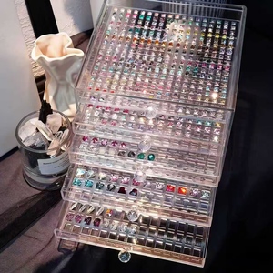 Nuevo Organizador Acrílico Huazi para Diamantes de Uñas y Pequeñas Joyas, Cajón de Almacenamiento para Salón de Uñas - Product Image 4