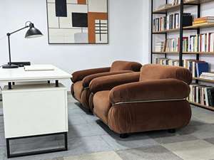 Divano in Velluto Terracotta Salvaspazio, Estensibile e Pieghevole, Confezionato Sottovuoto per Soggiorno, Salotto e Officina - Product Image 4