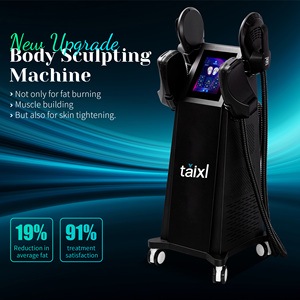 Appareil de stimulation EMS à 4 poignées pour la perte de poids et la combustion des graisses, 13 Tesla, 2000W, machine de stimulation EMS pour le remodelage corporel - Product Image 5