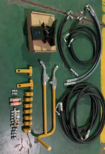Kits de tubería de interruptor hidráulico de línea de tubería auxiliar de mini excavadora para Komat-su PC20 PC28 PC30 PC35 PC38 - Product Image 4