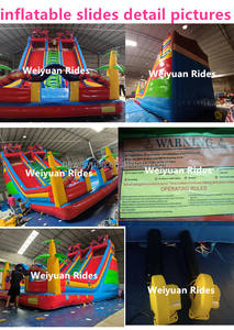 Bon marché, meilleure vente de toboggans gonflables pour petits bébés, toboggans gonflables pour la famille et le parc - Product Image 6