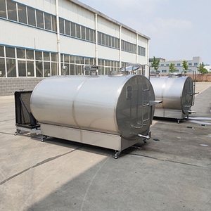 ถังเก็บนมขนาด 2000 ลิตร ถังทำความเย็นนม ถังแช่นมสำหรับการขนส่ง - Product Image 4