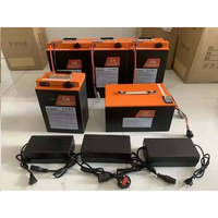 Batterie de moto/escorte au lithium-ion Lifepo4 48V 20Ah, batterie de vélo électrique 36V 48V 60V 72V, autonomie 20Ah 30Ah 40Ah, portable