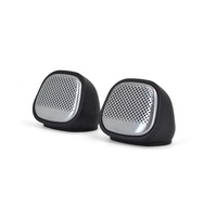 Braket dasar Tweeter koaksial mobil, HL-TSA-C23-3G keranjang Speaker hitam modifikasi Audio mobil