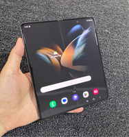 Smartphone débloqué Fold 4 5G Octa Core CDMA/LTE 256 Go AMOLED 120 Hz Écran 7+ pouces Android 15 Version US 50 MP Gaming Charge rapide