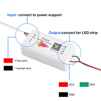 Controlador LED Direccionable por Píxeles ESann SP107E, Modo de Sincronización Musical, Salida de 1 Canal, 6A DC 5V~24V para Tiras de Luces LED de Color de Ensueño
