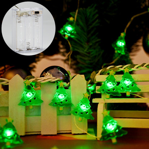 New Trending 2M 5M Christmas Tree <b>String</b> Lights Green LED USB Plug Battery-powered IP44 Waterproof Indoor Outdoor Home Decor - Product Image 6