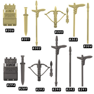 Thời Trung Cổ Người Lính Quân Đội Xây Dựng Khối Phụ Kiện Vũ Khí Bow Brrow Cho Trẻ Em Của Giáo Dục Đồ Chơi Moc Lắp Ráp - Product Image 2