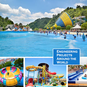 Scivoli d'acqua combinati parco acquatico scivoli d'acqua in fibra di vetro - Product Image 5