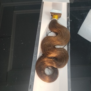 จัสมินบิวตี้ ขายดี ผมต่อแบบเทปยุโรป ผมแท้ 100% คุณภาพสูง หลากหลายสี สำหรับผู้หญิง - Product Image 5