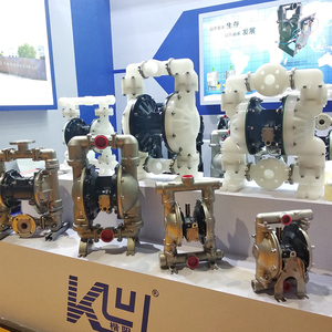 Kiềm chịu nhiệt độ cao bằng thép không gỉ khí nén đôi màng bơm dòng chảy rộng phạm vi công văn nhanh-7 ngày - Product Image 4