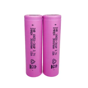 큰 재고! 18650 3000mah 20a 핑크 INR18650-30Q 3.7v 삼성 30q 에 대한 리튬 이온 충전식 배터리
