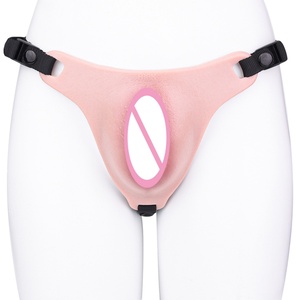 FAAK Strapon con Vagina Realista, Parche de Vagina Artificial, Simulador de Sexo, Pantalones Vaginales para Sissy, Juguetes Sexuales, Producto para Adultos - Product Image 1
