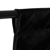 Arrière-plan de photographie réutilisable 100% coton, toile de fond verte, noire, pour Photo et vidéo TV, professionnelle et tiktok live