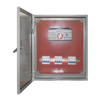 Armoire de commande ATS monophasée, coffret de commutation de transfert automatique, panneau ATS, équipement de distribution d'énergie